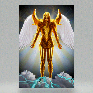 GOLDEN ARK ANGEL - MINING PERMIT - COMMON #10 GIF 3D.gif