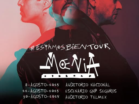 Moenia regresa a GDL con su #EstamosBienTour: pura nostalgia, beats y luces estelares