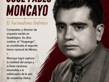 osé Pablo Moncayo: el tapatío que convirtió a México en música