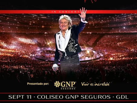 Rod Stewart inaugurará el nuevo Coliseo GNP Seguros de Zapopan con un concierto histórico