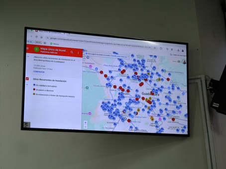 ¡Ya puedes ver las zonas de inundación en Google Maps, al estilo tapatío!