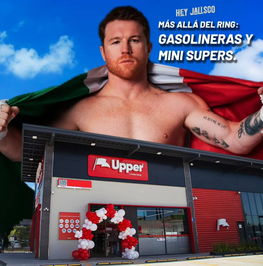 De los guantes al negocio: así es la apuesta de “Canelo” en retail y gasolina