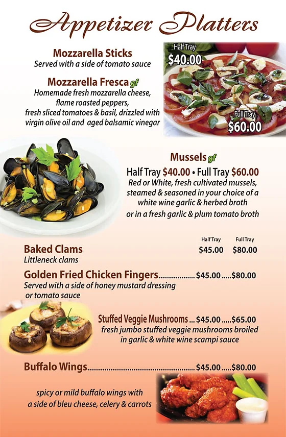 Crostini Menu Massapequa