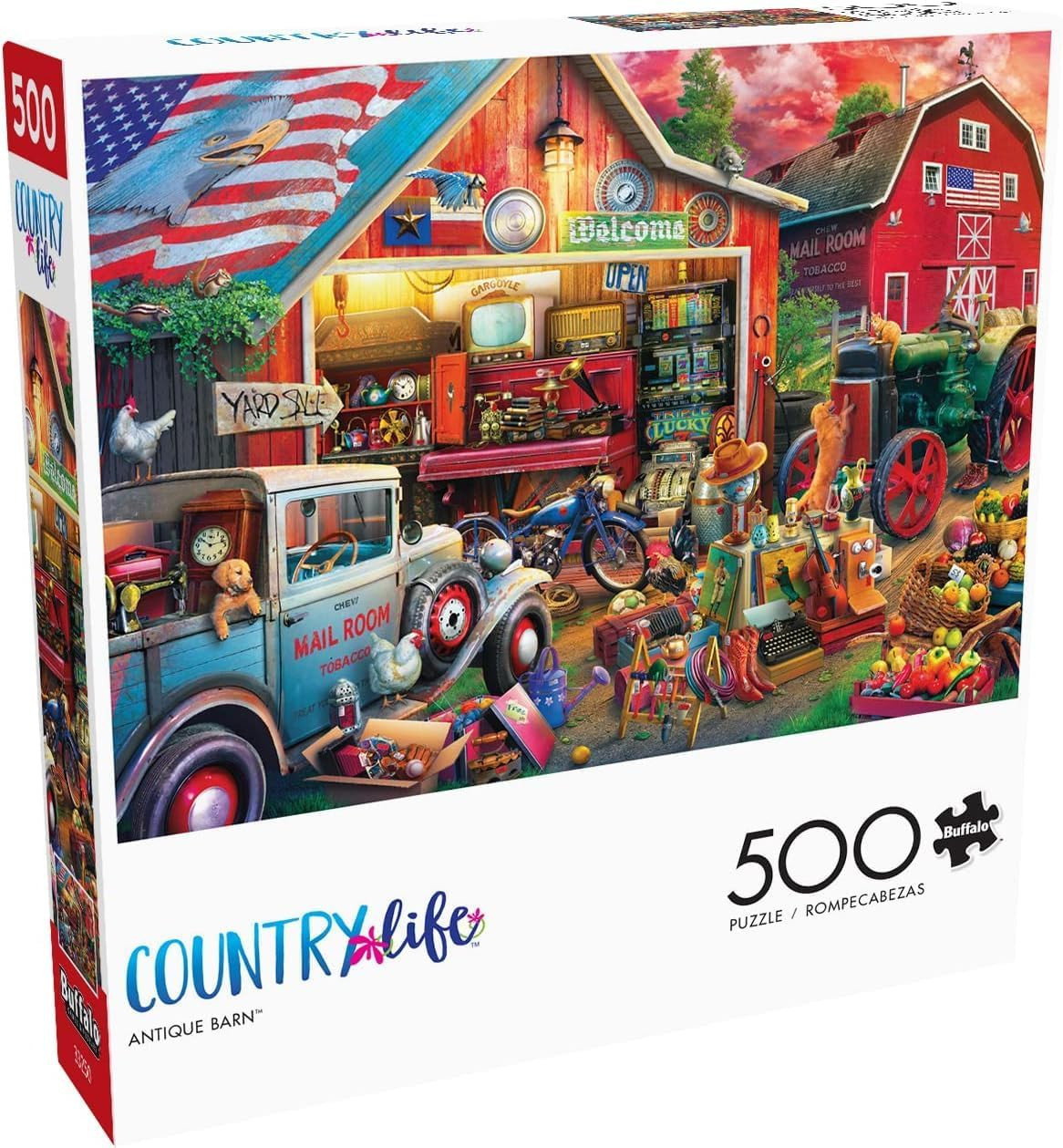 Antique Barn - 500 pcs