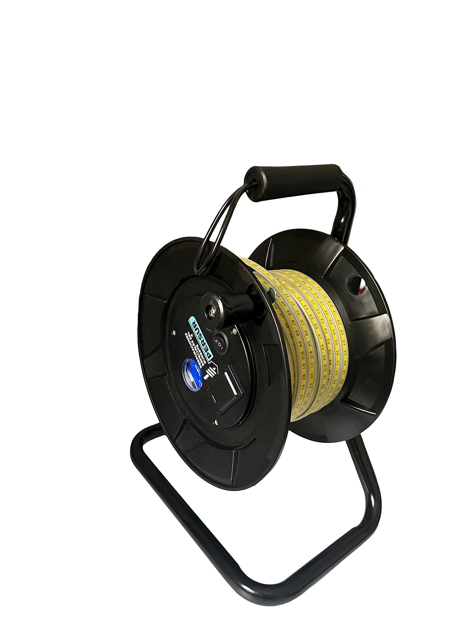 medidor de nivel de agua color negro de 30 metros