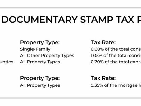 Hand places "TAX" block on stacked coins with percentage symbols, a house and jar of coins in the background, conveying finance and taxes.