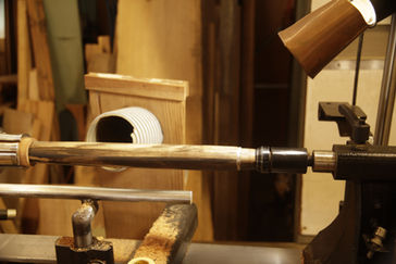 雅楽の筒を制作