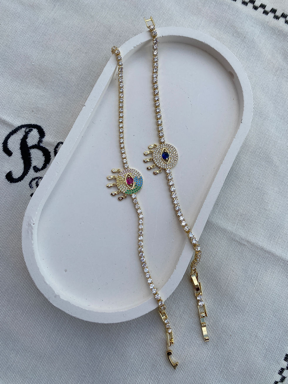 Gold çelik göz bileklik SSBLK269