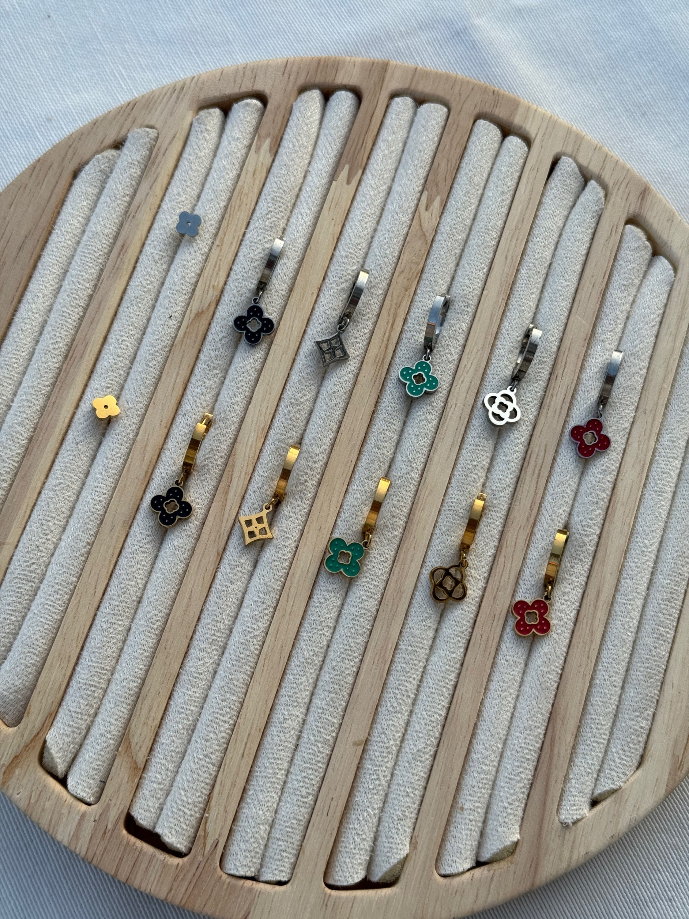 6 lı çelik set küpe SSKP273