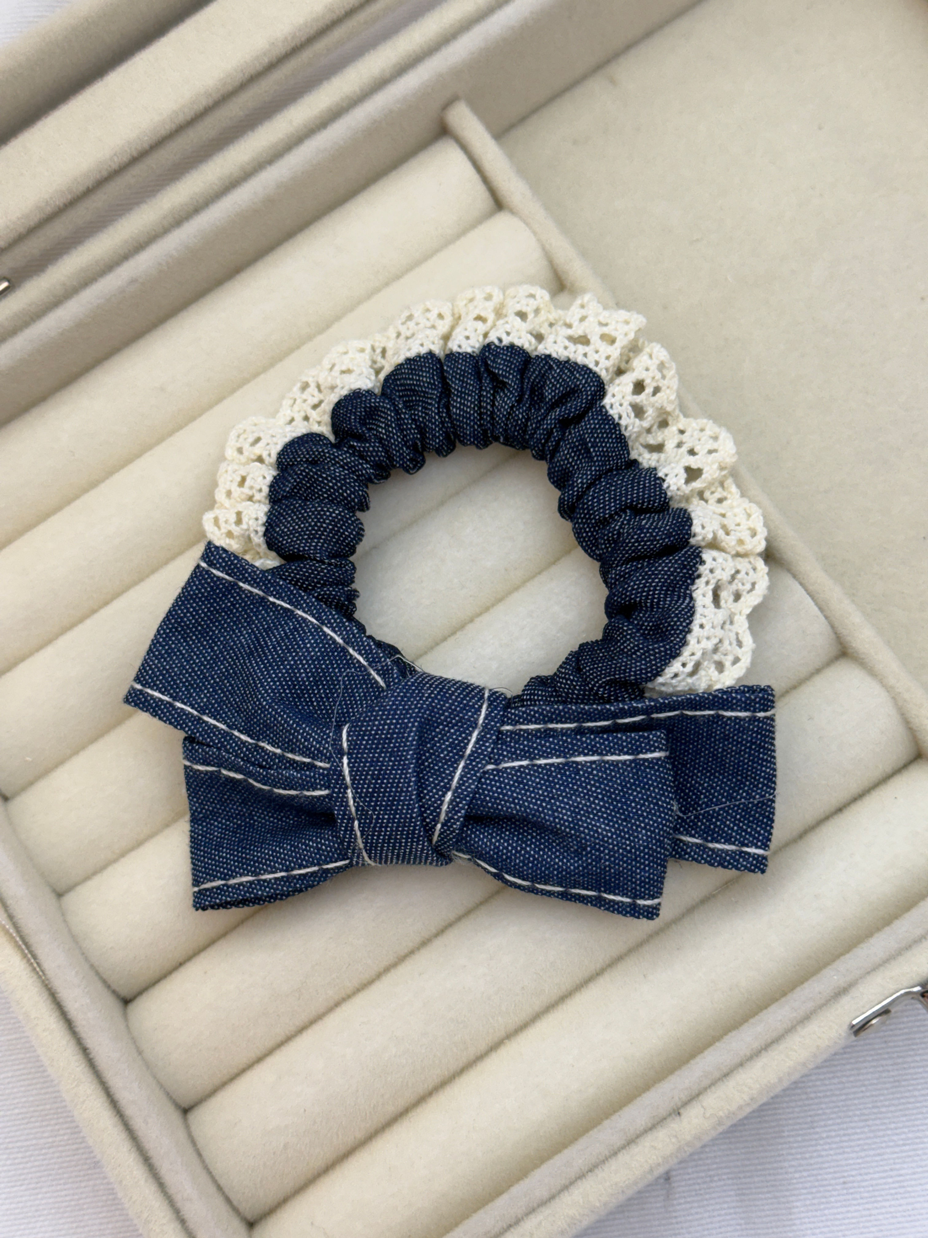 Lacivert jean toka B-0300