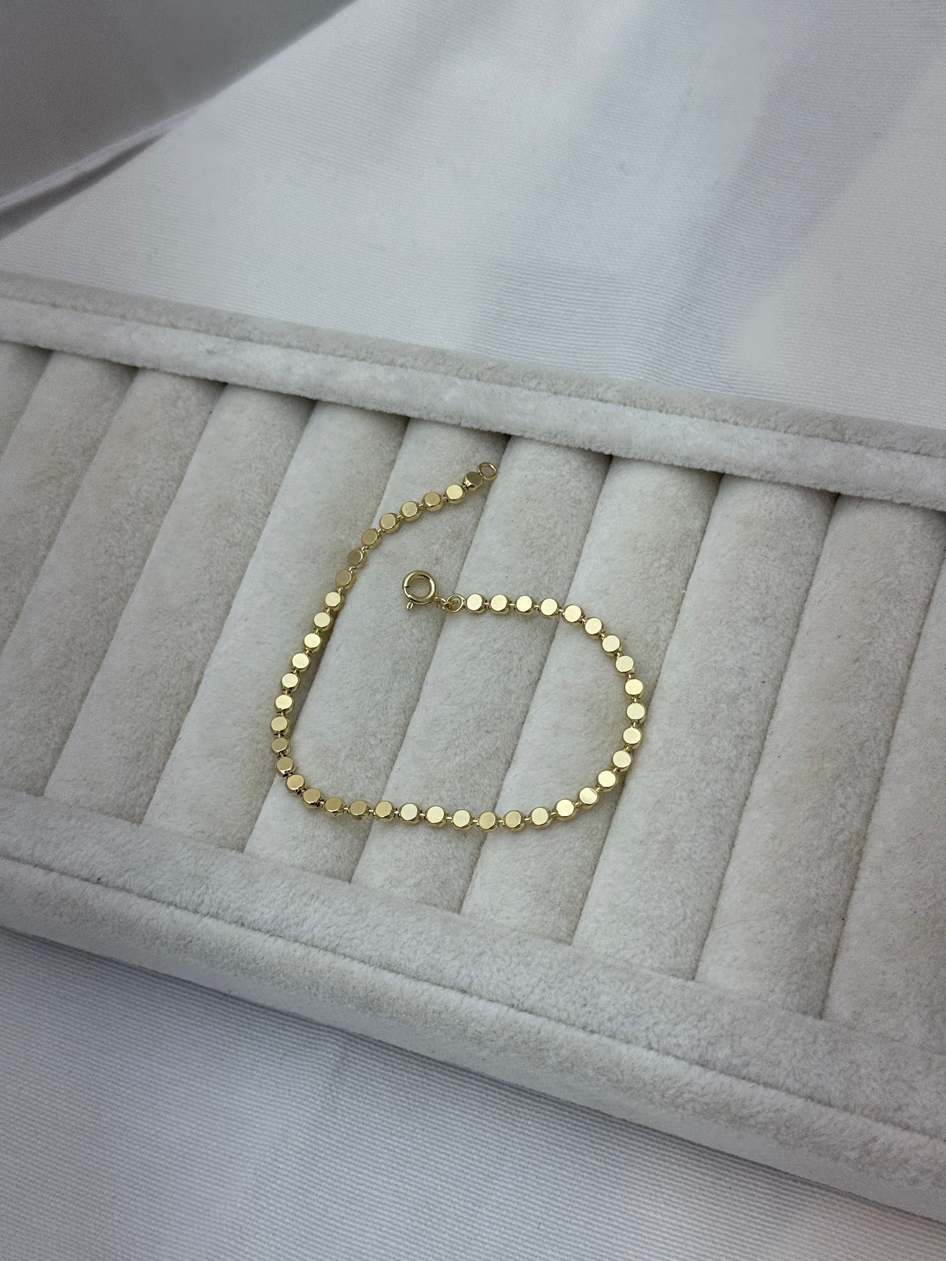 Gold ezme plaka zincir xuping bileklik A-0000323