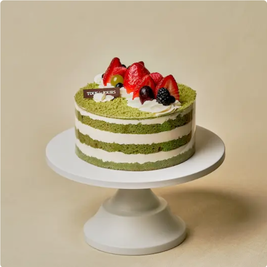 Green Tea Cloud Cake image