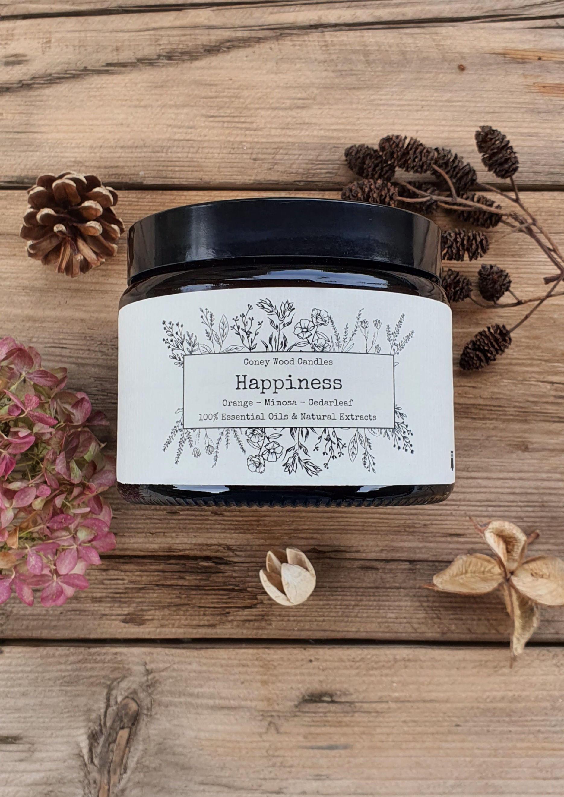 Happiness Essential Oil Candle
