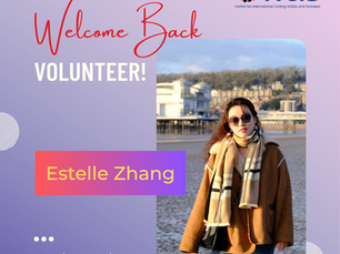 Welcome Back Estelle!