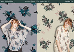 Autumn Leaves Print Design page