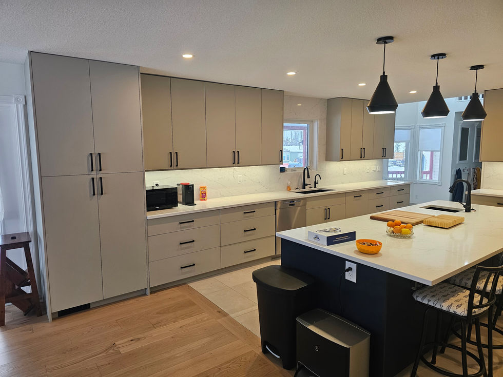 Kitchen Renovation in Strathmore, Alberta