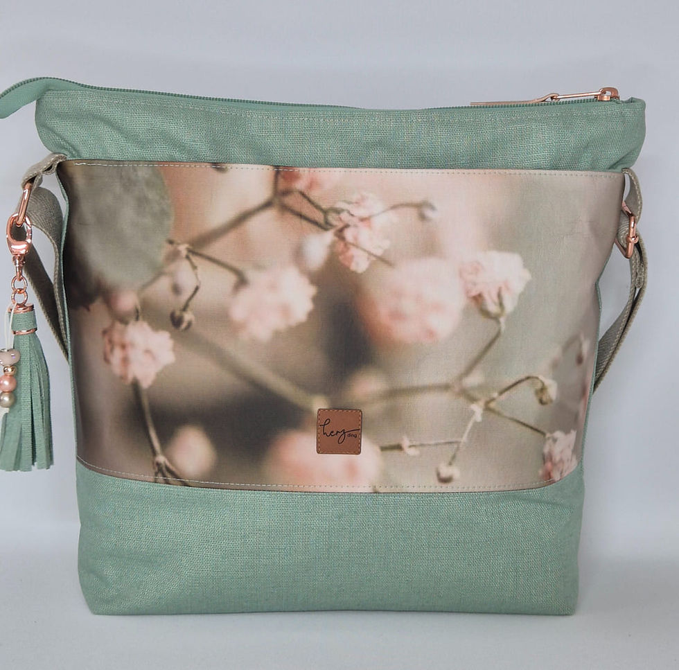 Miniaturbild: Handtasche rosa Schleierkraut