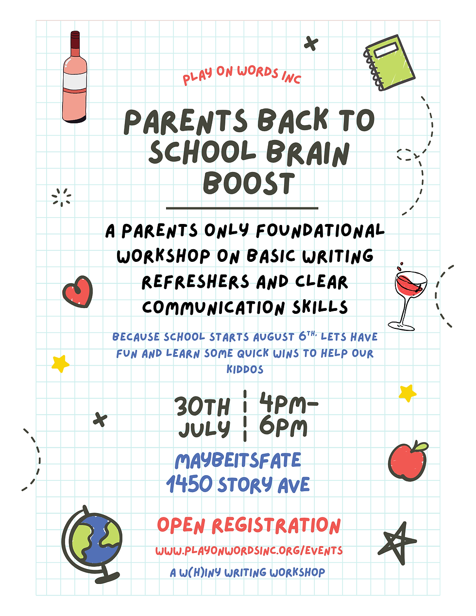 Parents Back to School Brain Boost