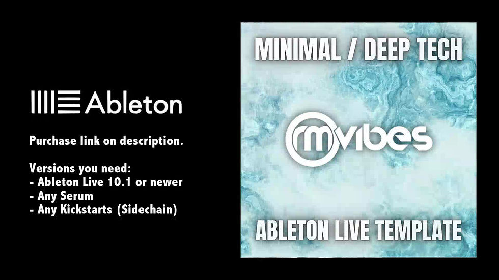 Thumbnail: Minimal / Deep Tech (Ableton Template)