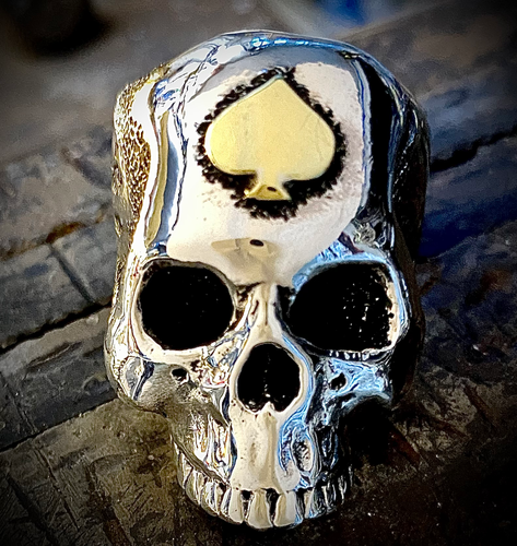 McSwain .925 Silver Skull Ring | mcswainguitars