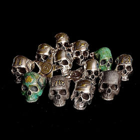 Silver Skull Rings | McSwain Guitars