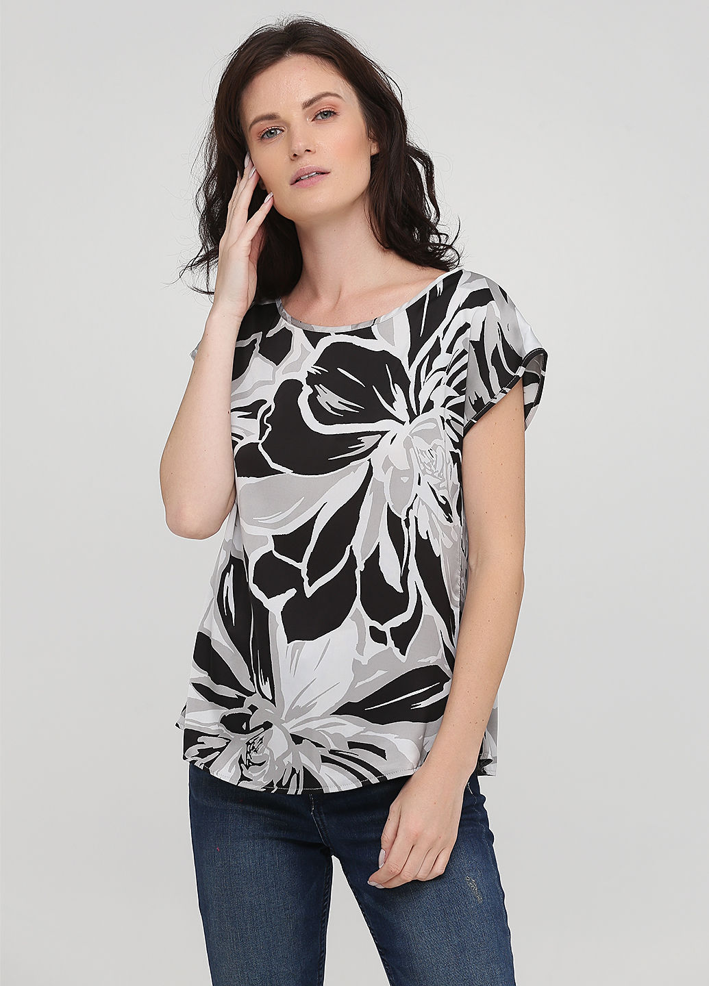 F50075 Футболка кольоровий