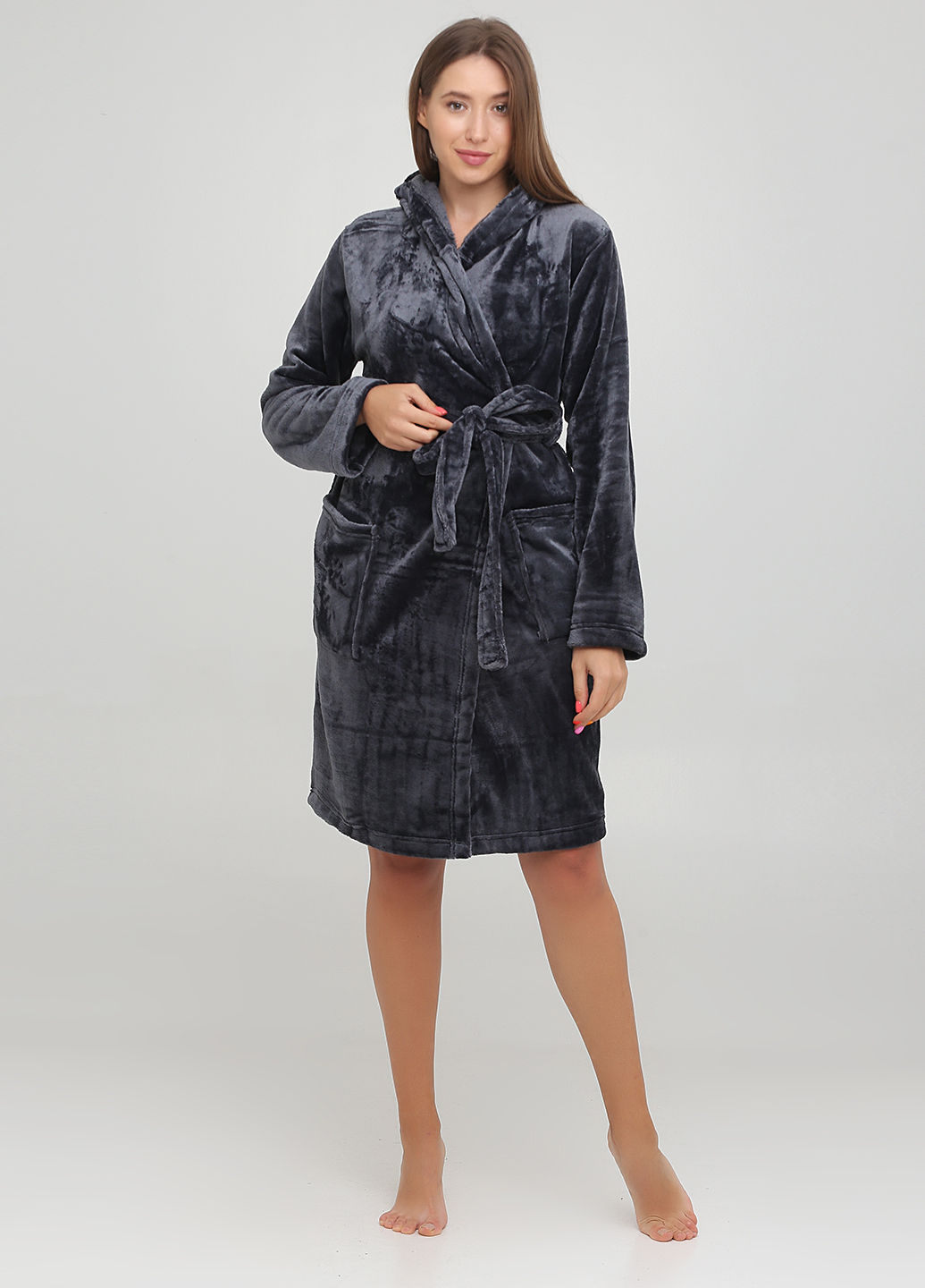 F60081 Халат графітовий