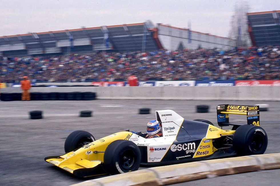Despite trying to attract big names, such as Ferrari, Williams and McLaren, most editions of the Trophy were made up of second and third ‘tier’ teams, such as Minardi | Credits: Motor Show