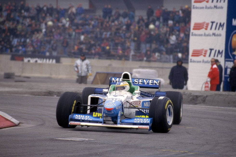 Giancarlo Fisichella would be the definitive holder of the Trophy, taking home the 1996 edition aboard a Benetton B196 | Credits: Motor Show