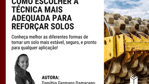 Como escolher a técnica mais adequada para reforçar solos