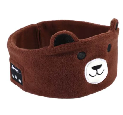 Miniatura: Bluetooth Headset Animal Headband Sleep Mask