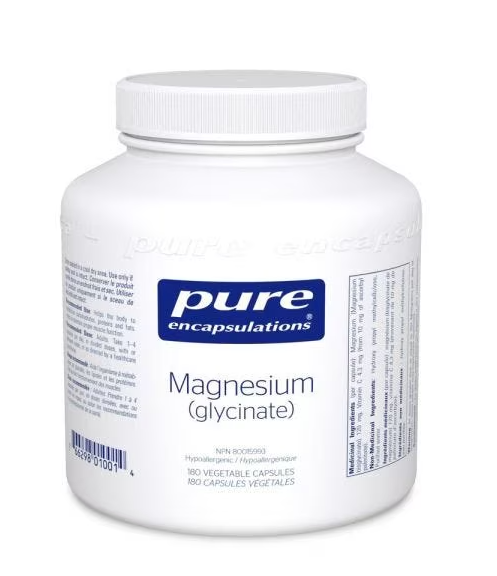 Pure encapsulations Magnesium Glycinate bottle