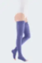 Medi Elegnace Open toe thigh high compression stockings box