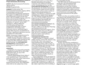 EPA's Revisions to Project Emissions Accounting Published