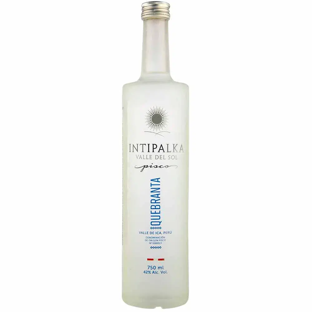 Pisco INTIPALKA Puro Quebranta Botella 750ml