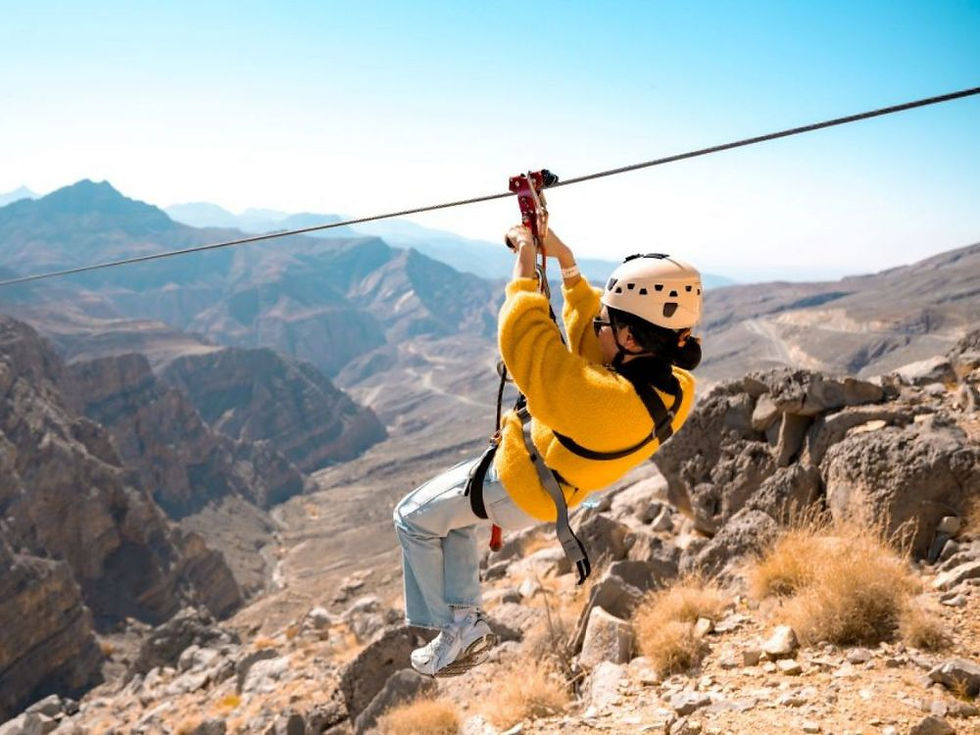 The World’s Longest Zipline Flight Experience at Jebel Jais Gift Voucher