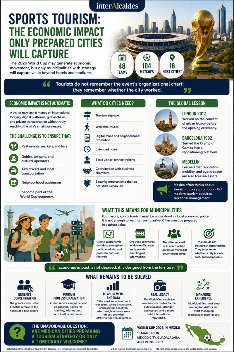 Sports Tourism The Economic Impact Only Prepared Cities Will Capture interMayors Magazine infographic