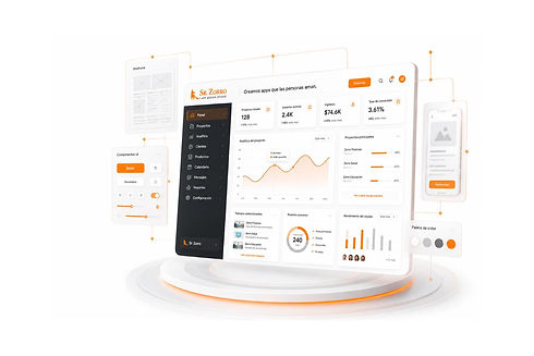 Sr Zorro Wireframe para empesas