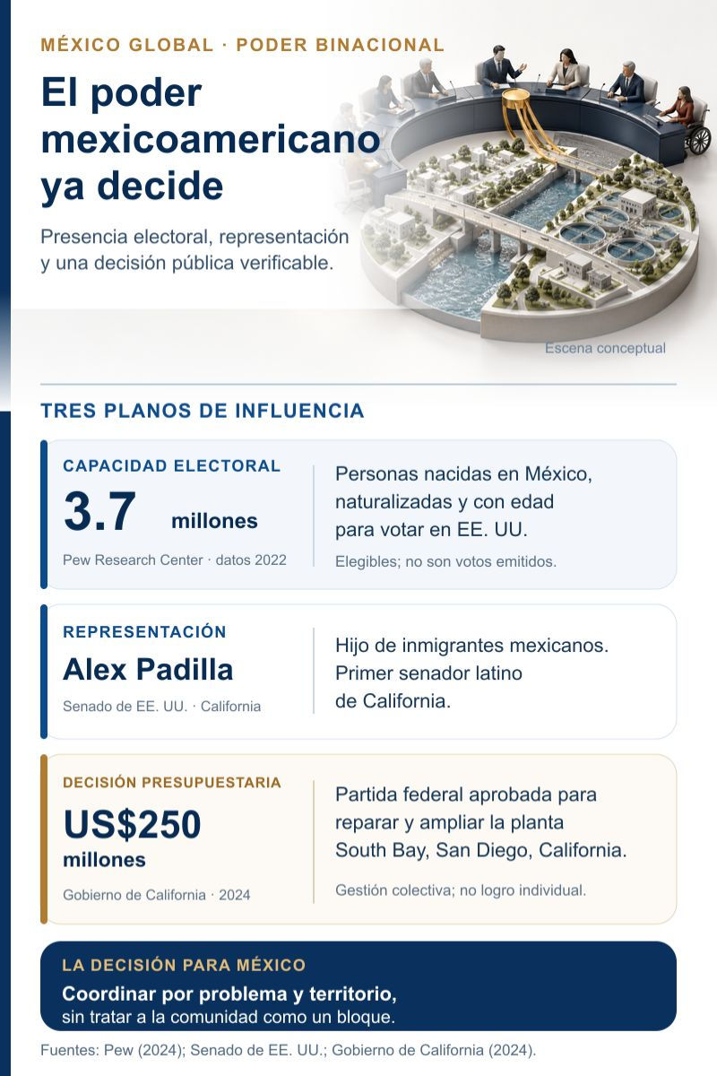 Revista interAlcaldes infografía La influencia política mexicoamericana ya no es una promesa, es una realidad