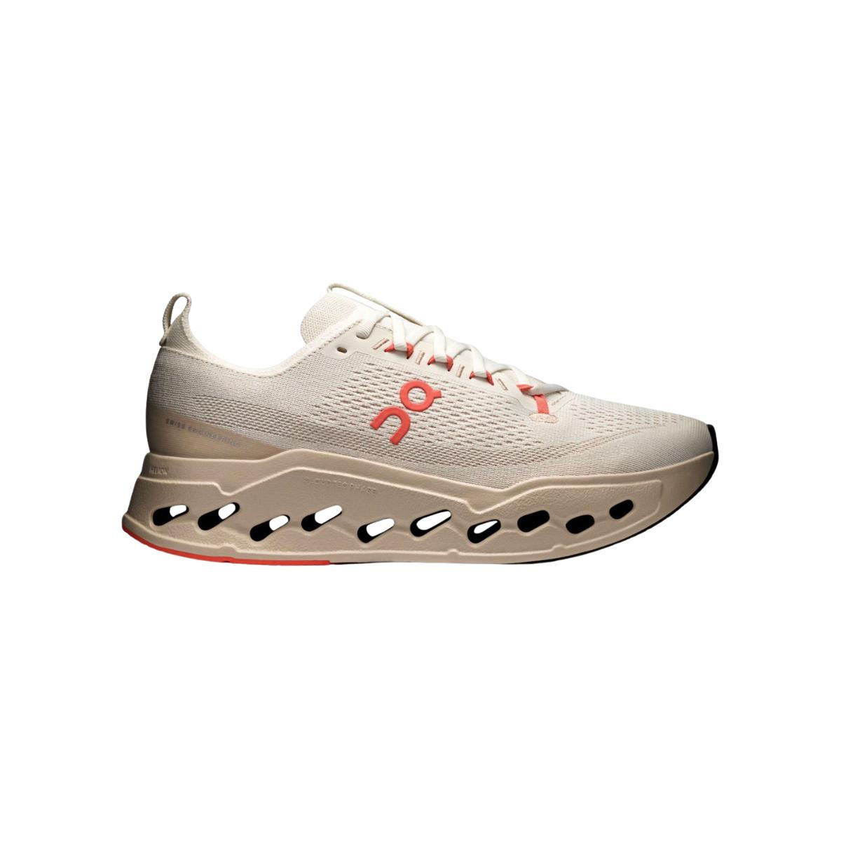 Tenis On Cloudsurfer Max Wide Ivory Salmon