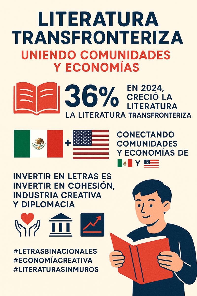 La literatura transfronteriza Revista inerAlcaldes Infografpia Español