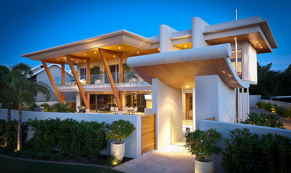 Дизайн дома в стиле модерн