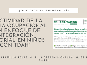 Efectividad de la Terapia Ocupacional con Enfoque de Integración Sensorial en Niños con TDAH