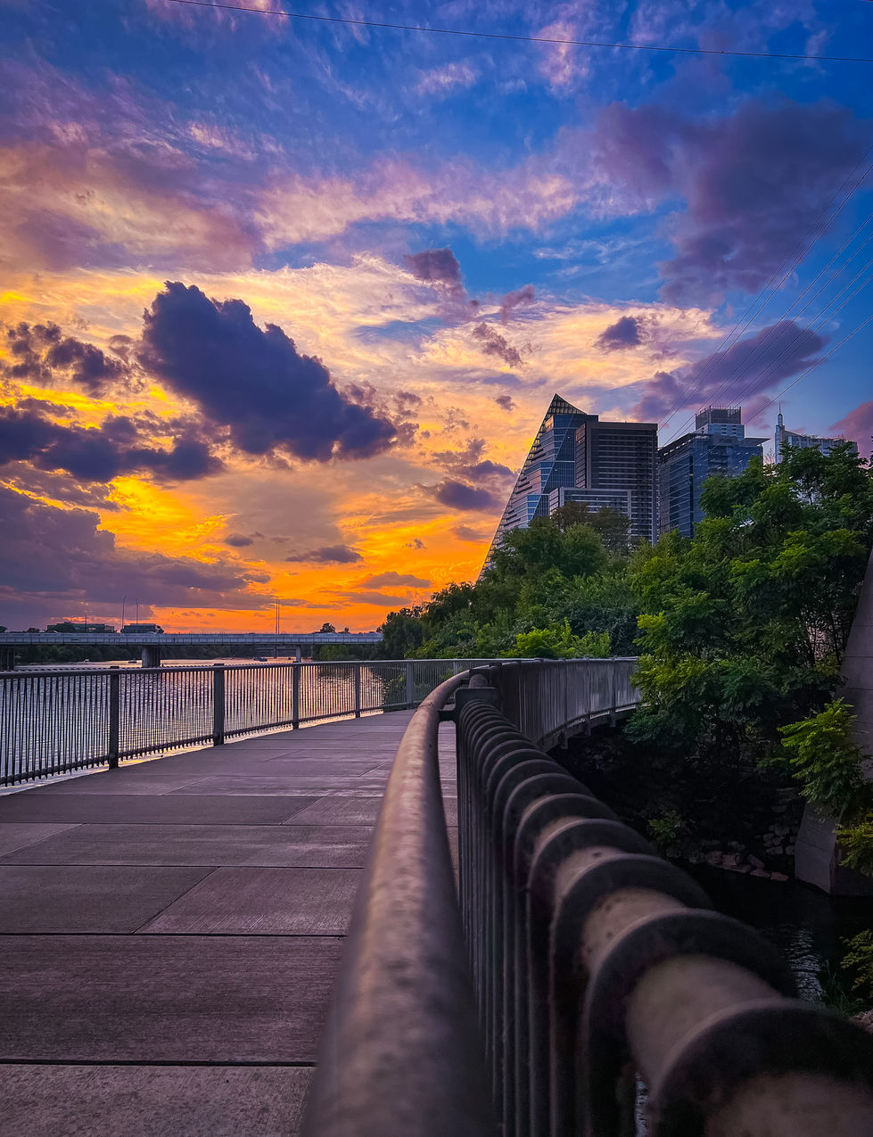 Lady Bird Lake/Town Lake in Austin, Texas photographed on iPhone.