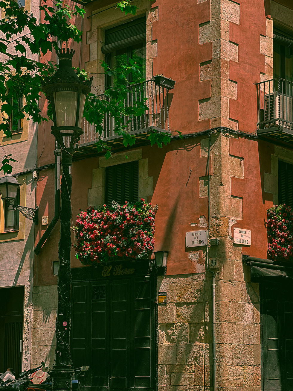 Gothic Quarter in Barcelona, Spain photographed on iPhone.