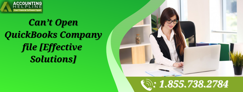 Can’t Open QuickBooks Company file