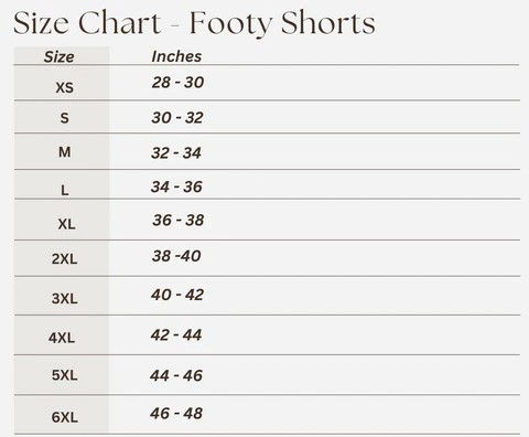 Thumbnail: Sunset Footy Shorts