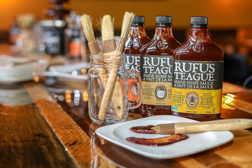 les différentes sauces Rufus Teague