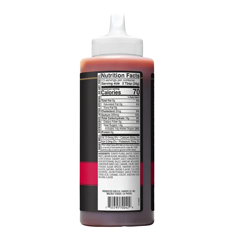 Miniature : Kinder's - Gold Label Cherry Brown Sugar BBQ Sauce