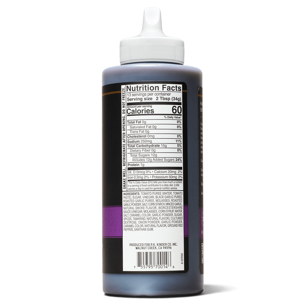 Miniature : Kinder's - Gold Label Black Garlic BBQ Sauce